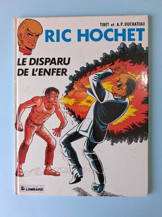 RIC HOCHET - Edições originais em francês LOMBARD capa dura