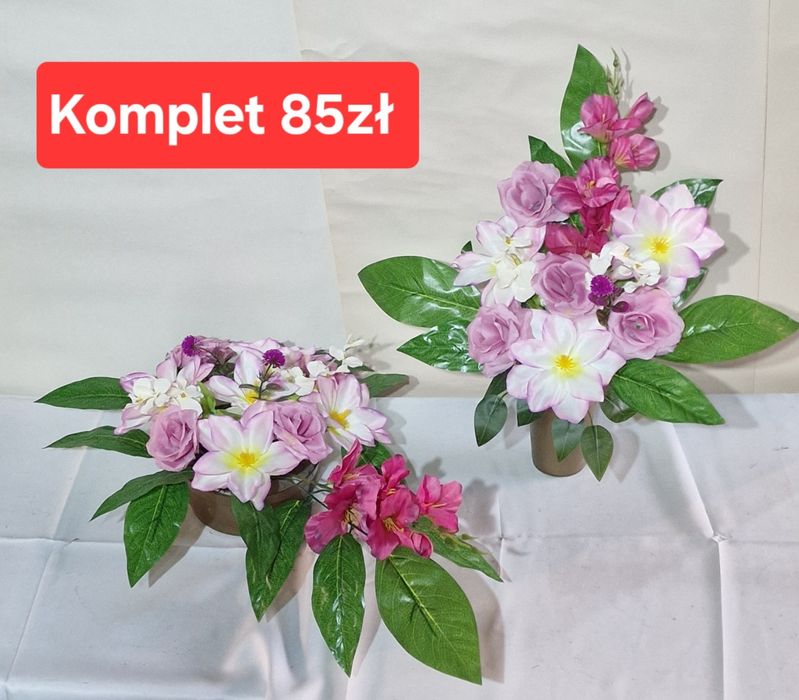 Stroiki oraz komplety na groby