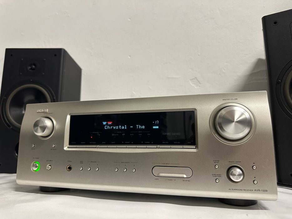 7.1 Amplituner Denon AVR-1509, 110 W/ kan.