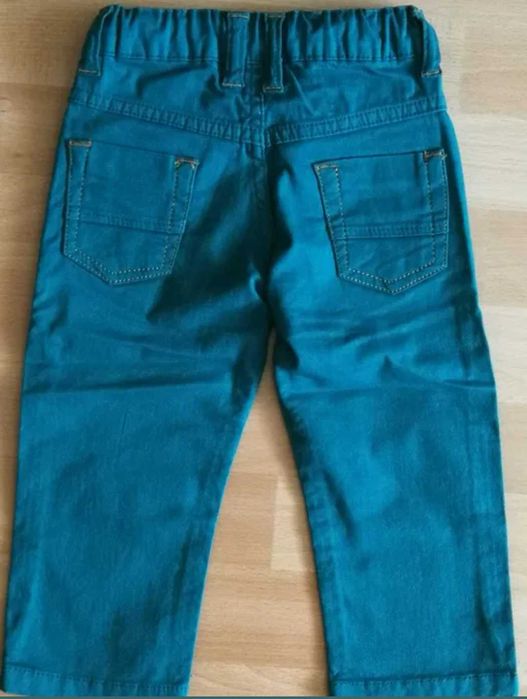 Spodnie Miele r. 86, zielone, regulacja w pasie