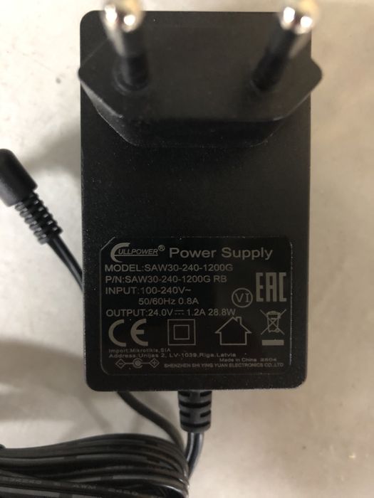 Блок живлення 24V 1.2A (SAW30-240-1200G)