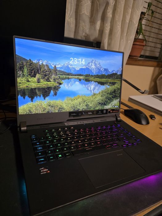 Portátil gaming Asus rog rtx 3070, ryzen 7 5800h, 16gb RAM, 1tb ssd