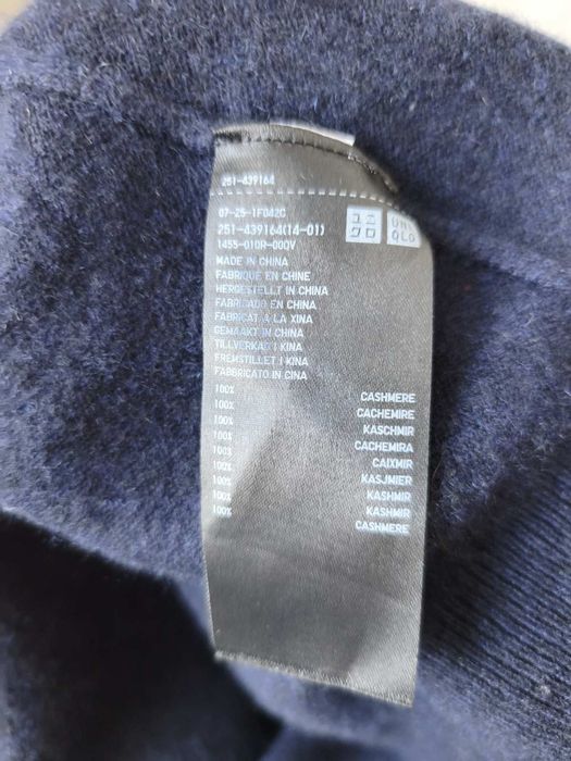 Uniqlo 100% кашемір