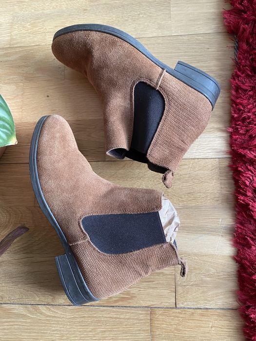 Botins castanhos