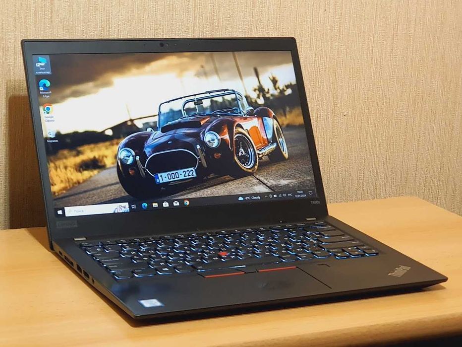 Сенсорний Lenovo ThinkPad T490s Intel Core i5-8365U SSD Батарея 8годин