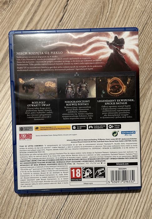 Diablo IV 4 PL PS5