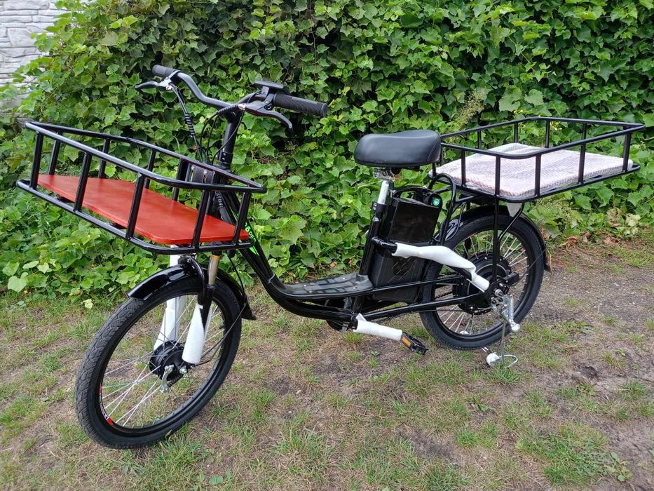 Transportowy rower elektryczny