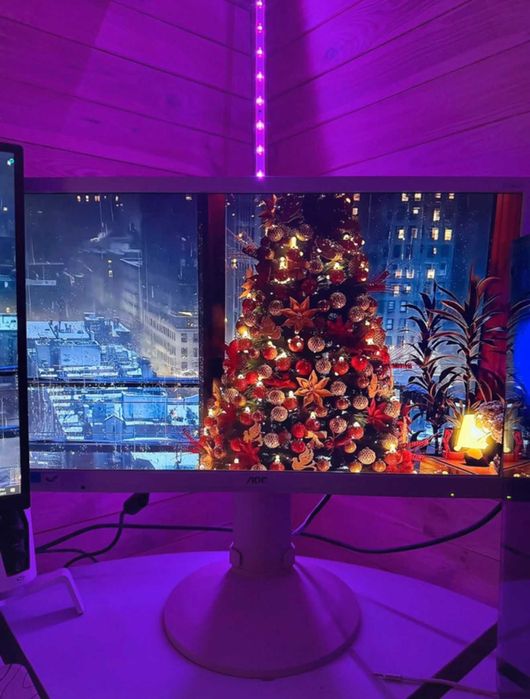 Kompter gamingowy + 2 monitoty [opis]