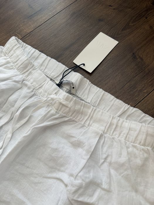 Штани льон жіночі zara
