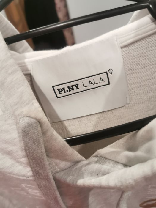 Szara bluza plny lala logo