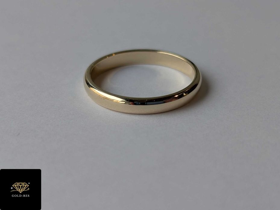 Złota obrączka W.KRUK pr. 585 używana