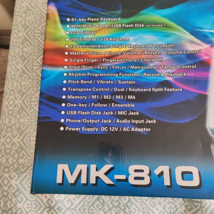 Piano para iniciação cinzento da Stol 61 teclas