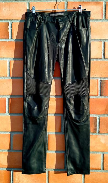 Calcas Pretas Metal Doom Industrial Punk Militar Rasgadas Degradantes