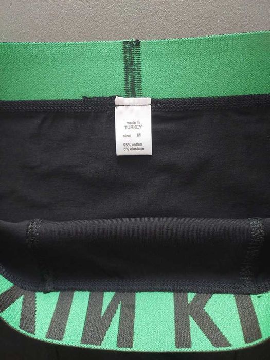 Чоловічі труси CK Intense з широкою резинкою, чорні. Мужские боксеры