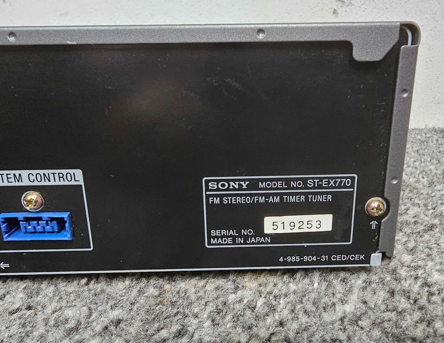 Tuner SONY ST-EX770 RDS. Stereo. Wysyłka Kraków Krowodrza • OLX.pl