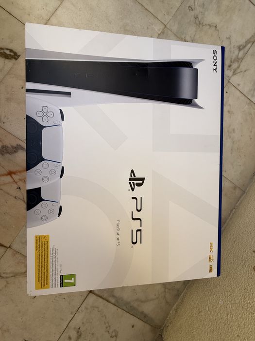 Caixa playstation 5 cd