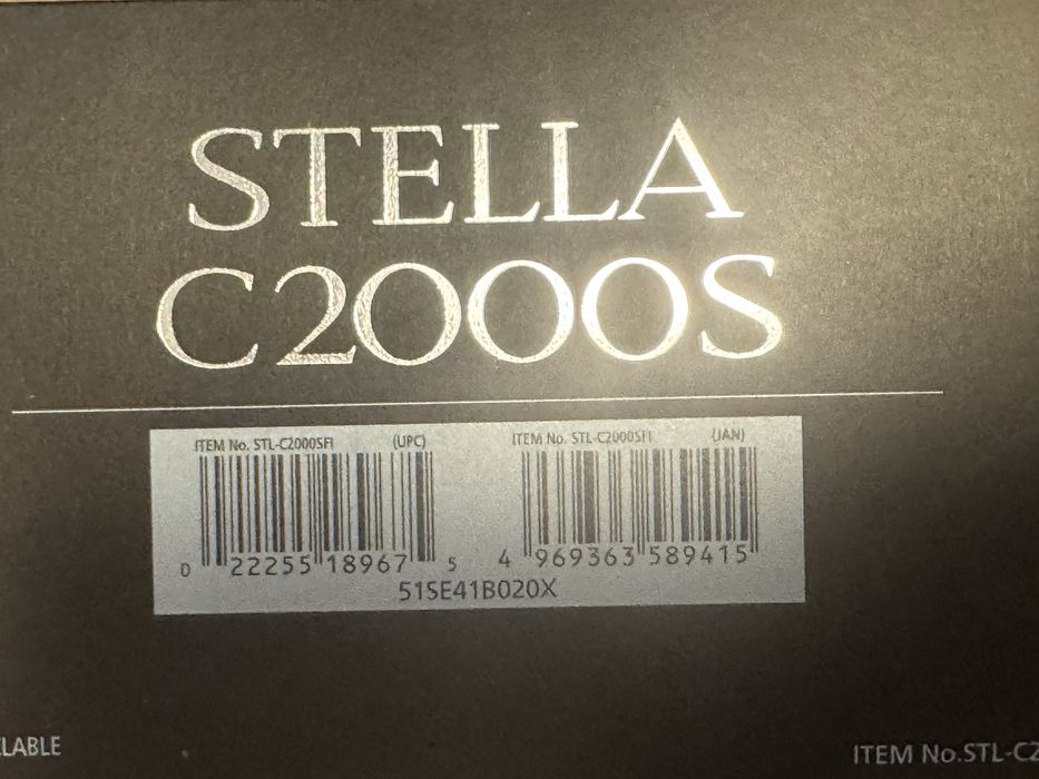 Риболовна котушка Shimano Stella 2000S