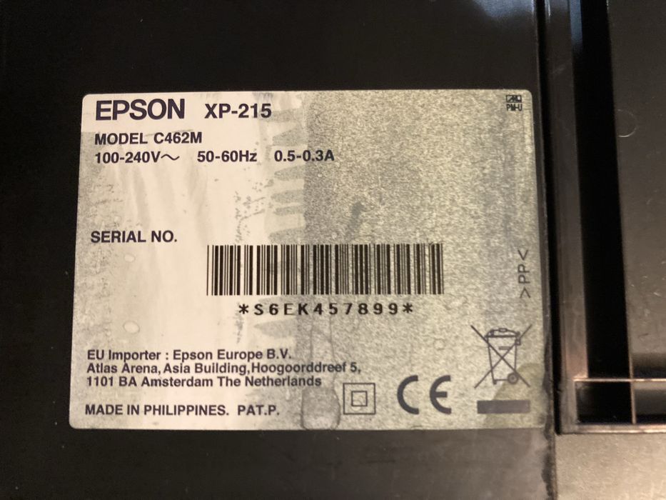 Drukarka Epson XP-215 WiFi