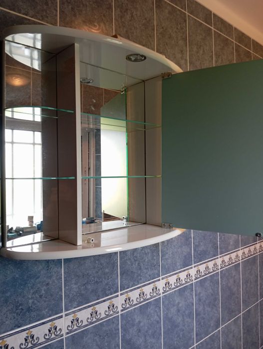 Móvel de Casa de Banho de parede com espelhos