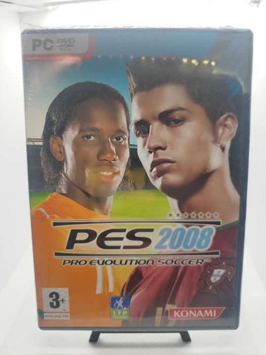 PES 2008 PC Game DVD Selado Rare Retrogaming