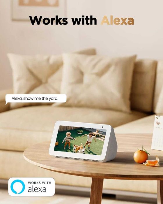 BECAMSO – Bezprzewodowa kamera Wi-Fi 2K, z baterią 5200 mAh