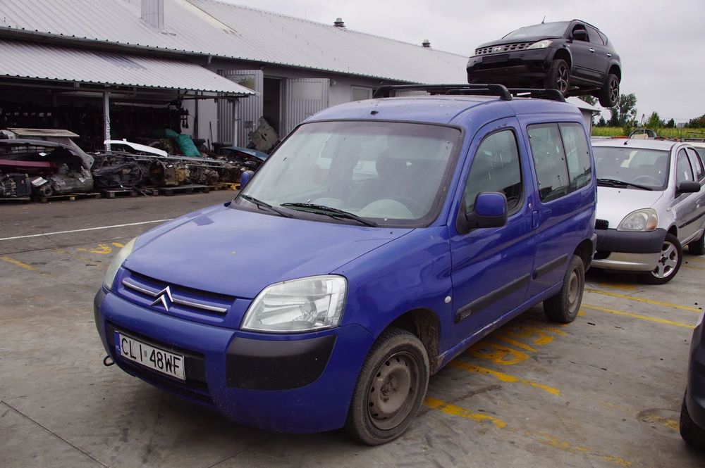 Auto na części - Citroen Berlingo I Lift 1.9 D 69 KM DW8 BE4R KPV 2003R Silnik Skrzynia Klapa Maska Błotnik Drzwi Szyba Lusterko Deska Kokpit Sterownik Moduł Licznik