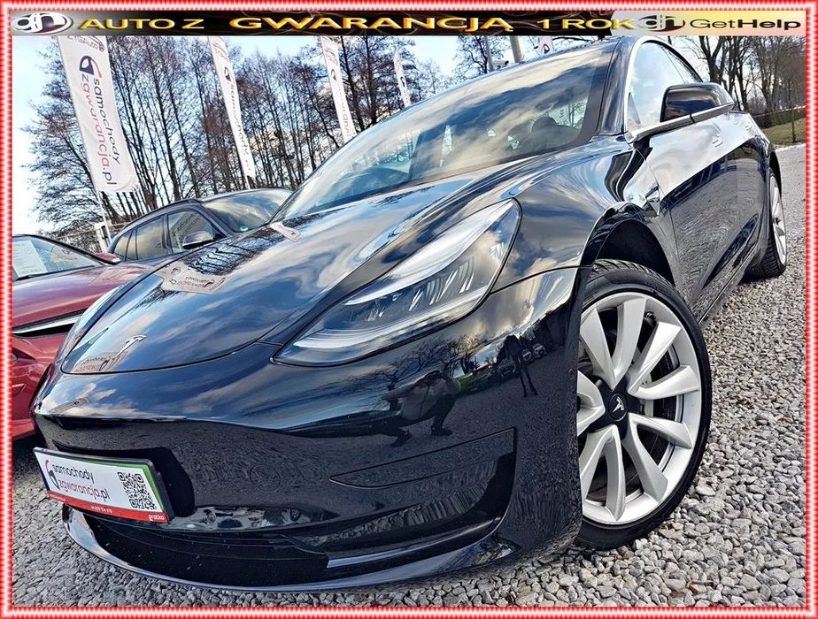 Tesla Model 3 Piękna TESLA Model 3 przeb 117tys 306KM 100% BEZWYPADEK GWARAN. VAT23%