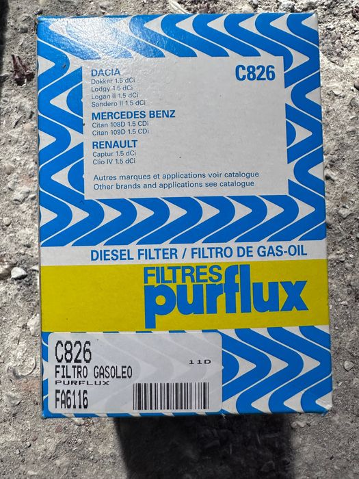 Embraiagem e rolamento + filtros