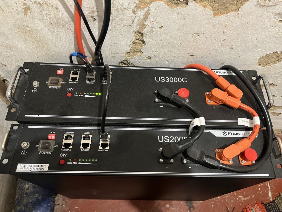 Pylontech US3000C та US2000— акумулятори для домашньої СЕС або ДБЖ.