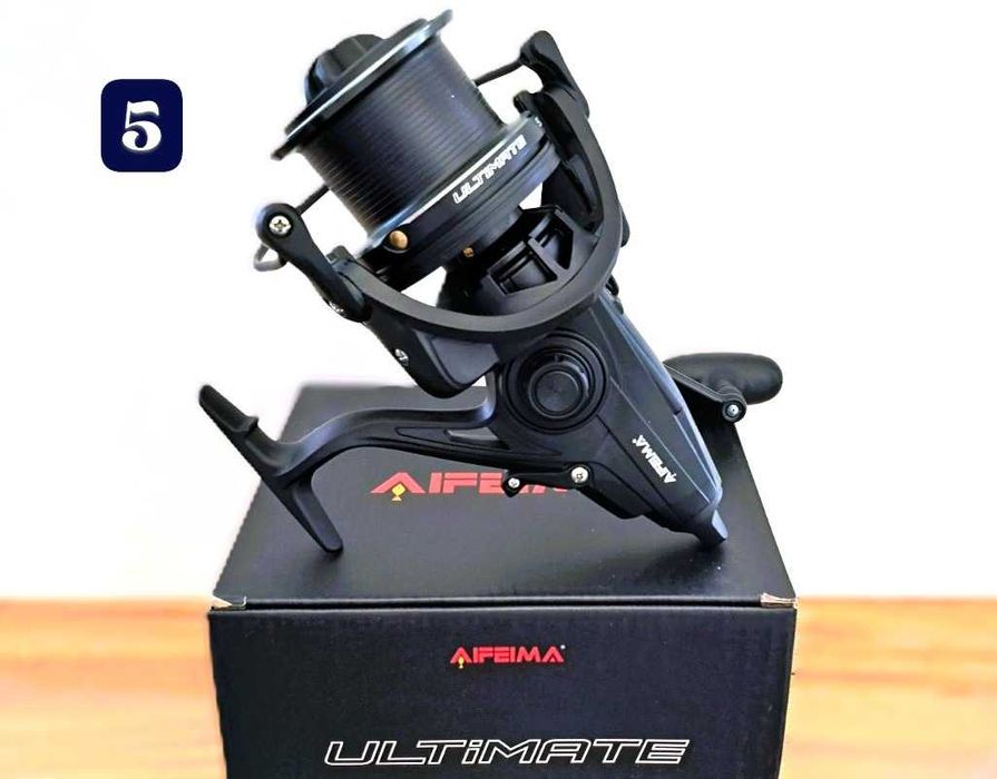 Катушка карповая Aifeima LJ-8000; HF-9000; UCFR-9000; LX-12000  і інші
