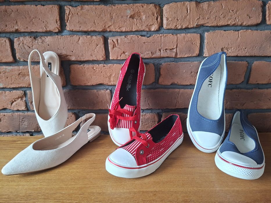 Damskie trampki nowe!