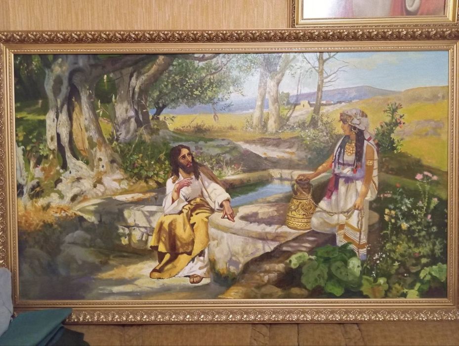 Картина. Самарянка. На полотні.