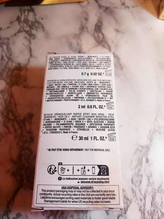 Lancôme Hypnôse zestaw podróżny