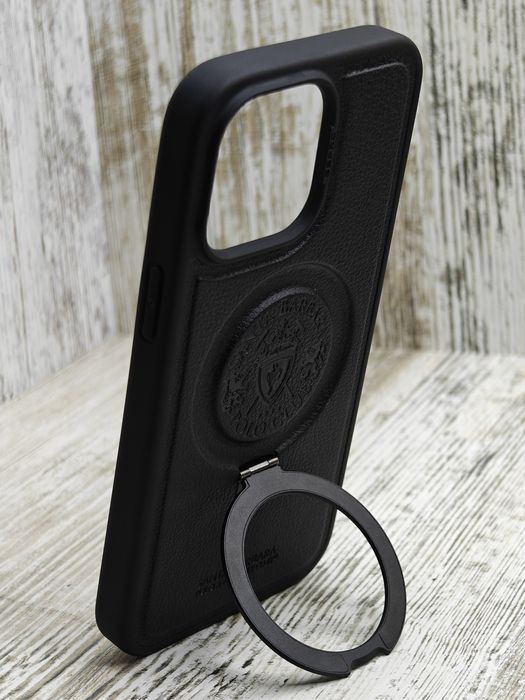 Чехол кожаный Polo Primo MagSafe на iPhone 16 Pro/ 15 Pro Max. Чохол