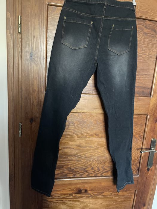 Jeansy granatowr bonprix