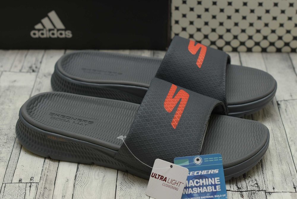 Оригінал! Чоловічі тапочки шлепанцы Skechers Goga Mat