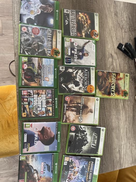 Gry na xbox 360 i an xbox one
