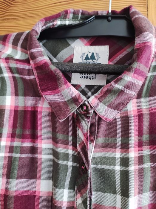 Koszulka damska w kratkę