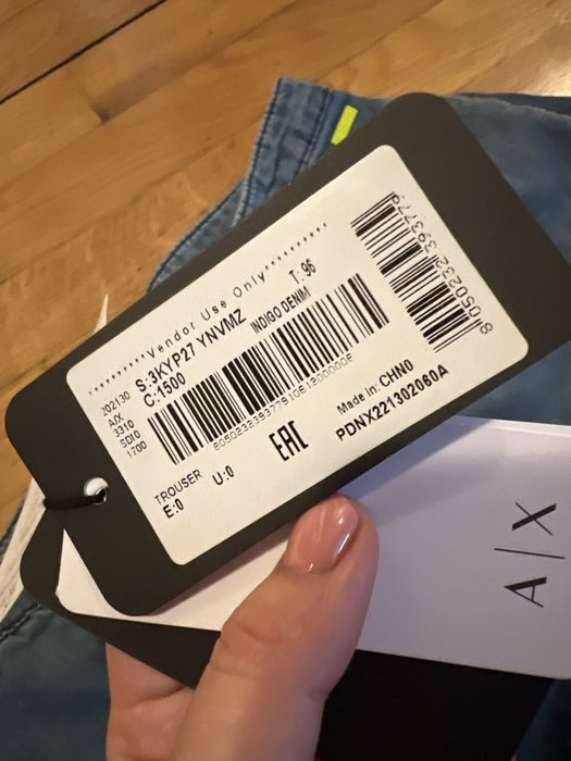 Один день супер ценArmani Exchange  A|X брючки штаны тоненькие на лето
