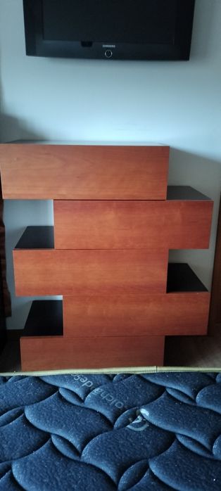 Mobília quarto cerejeira/wengue