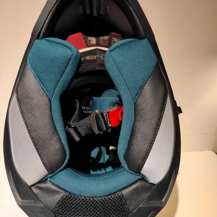 Capacete crianca MT duo-sport trail adv motard mota novo