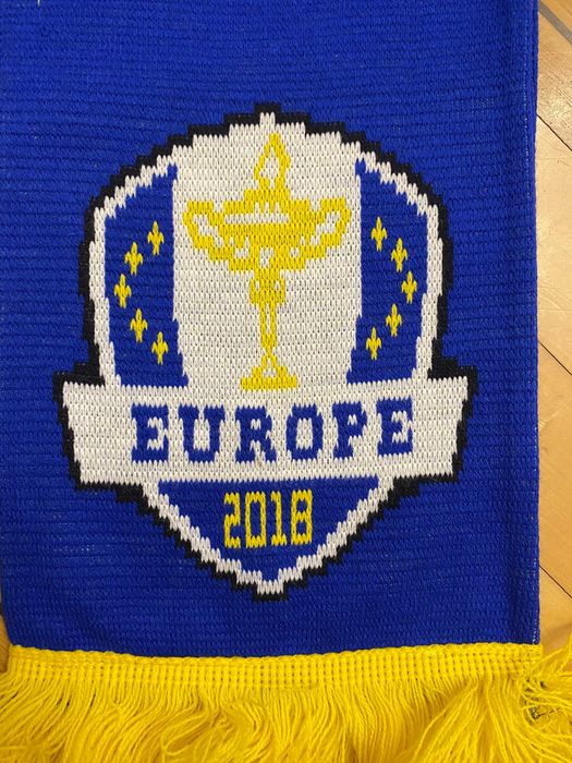 Szalik Ryder Cup 2018 Team Europe nowy dziany