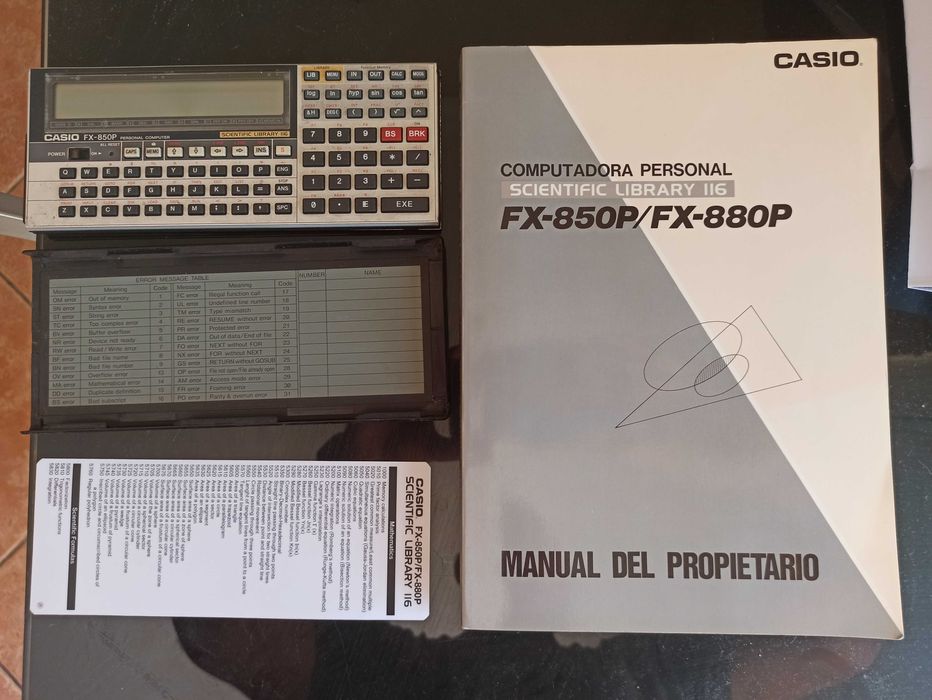 Casio fx 850P com rp33