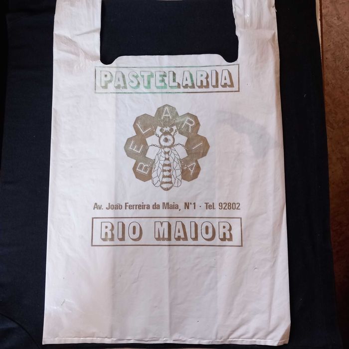 Sacos com publicidade