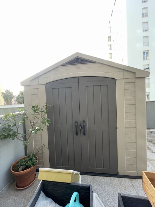 Abrigo jardim FACTOR 8x8