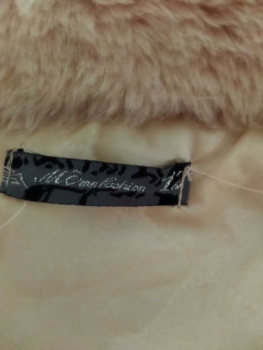 Kamizelka futerko beżowe r. 140