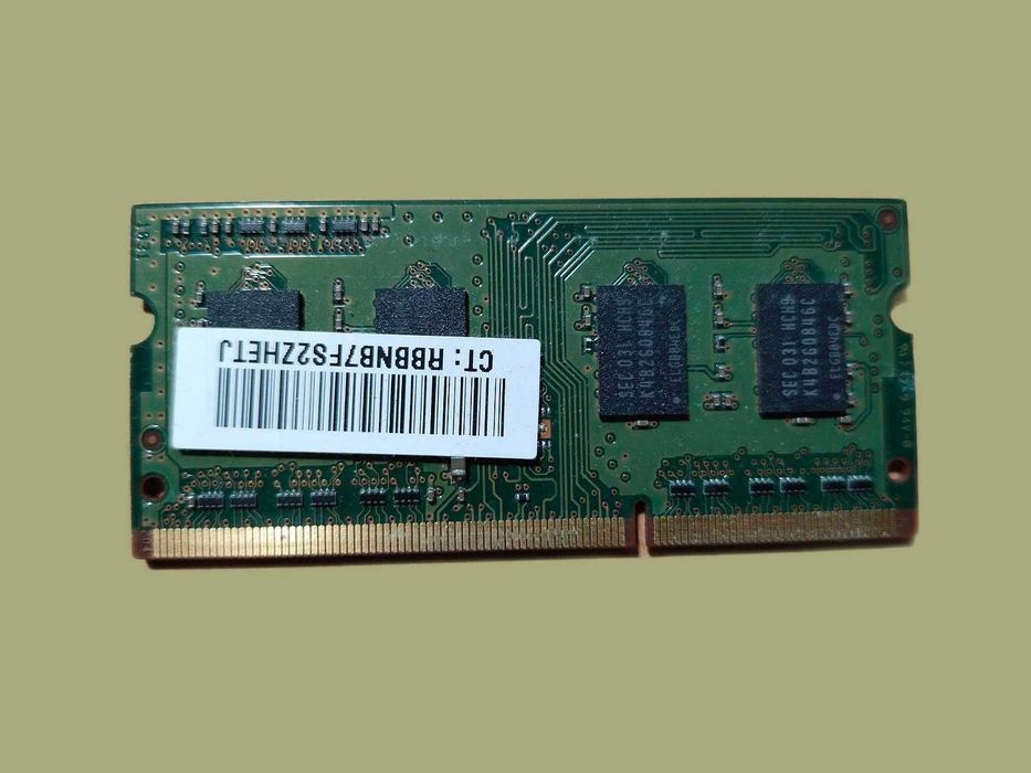 Оперативная память для ноутбуков DDR3 2х2 ГБ