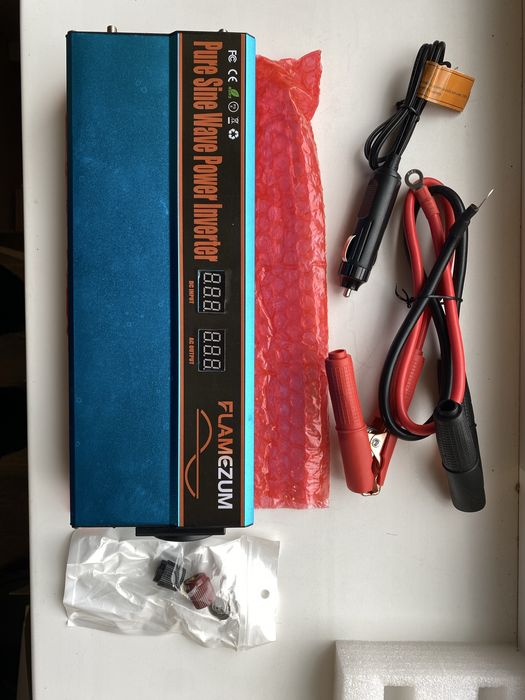 Інвертор 12v 220v 2400w