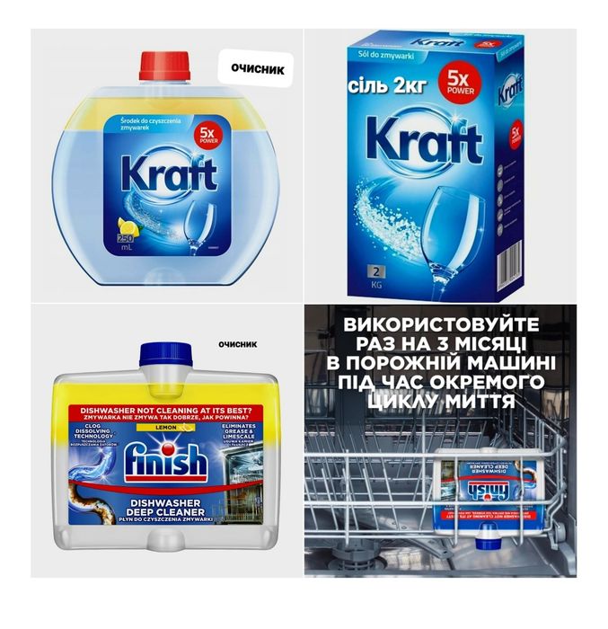 Коколіно побутова хімія фініш finish Persil Ariel Vizir