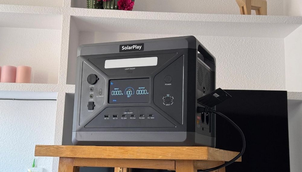 Портативна зарядна станція SolarPlay Q2501— 2160Wh, 2400W